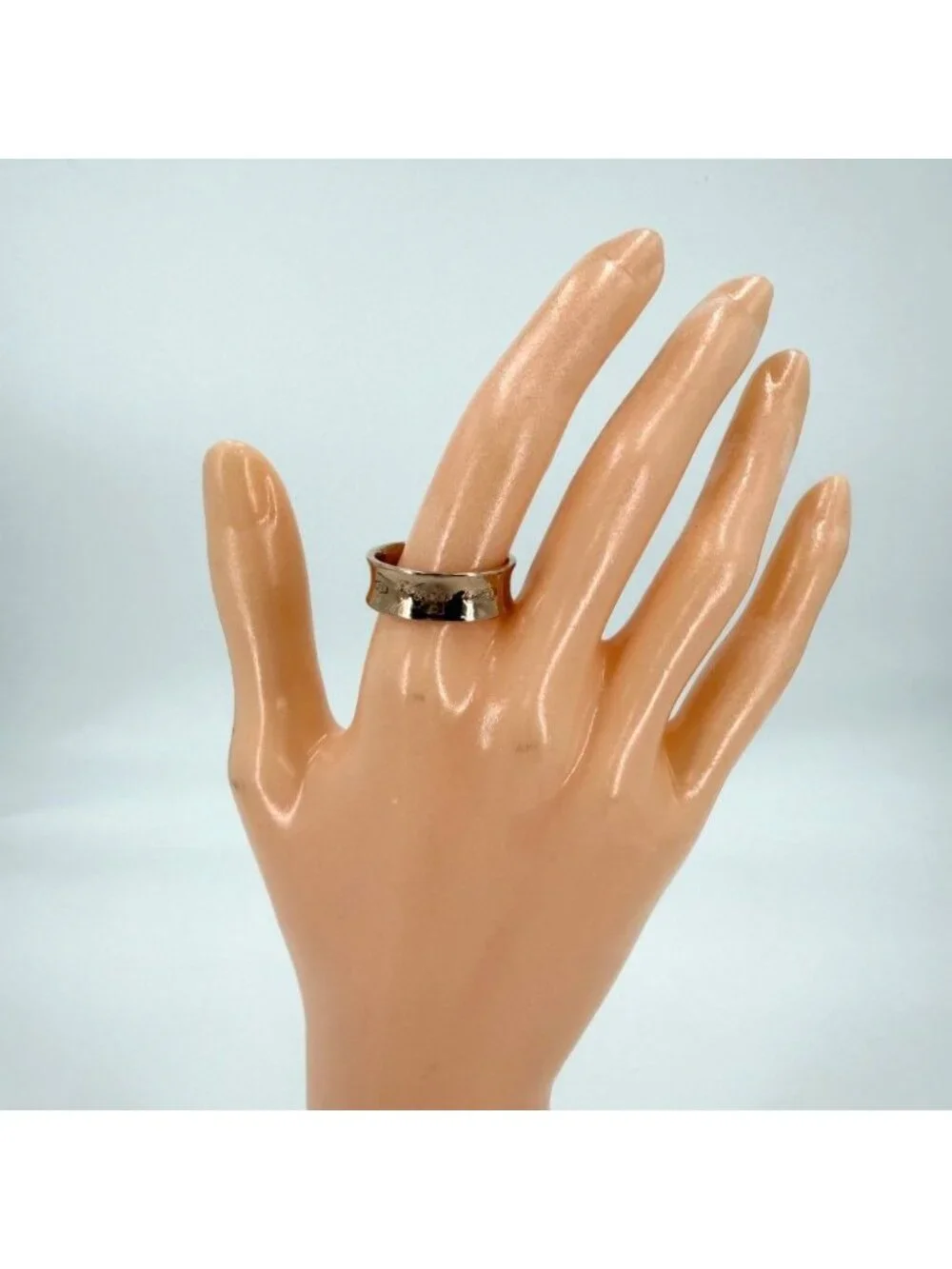 Tiffany & Co 1837 Ring Accessory Sally Rubedo Metal Pink Gold Color Vintage